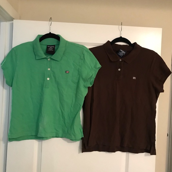 2 Polo Jeans Ralph Lauren Collar short sleeve tops